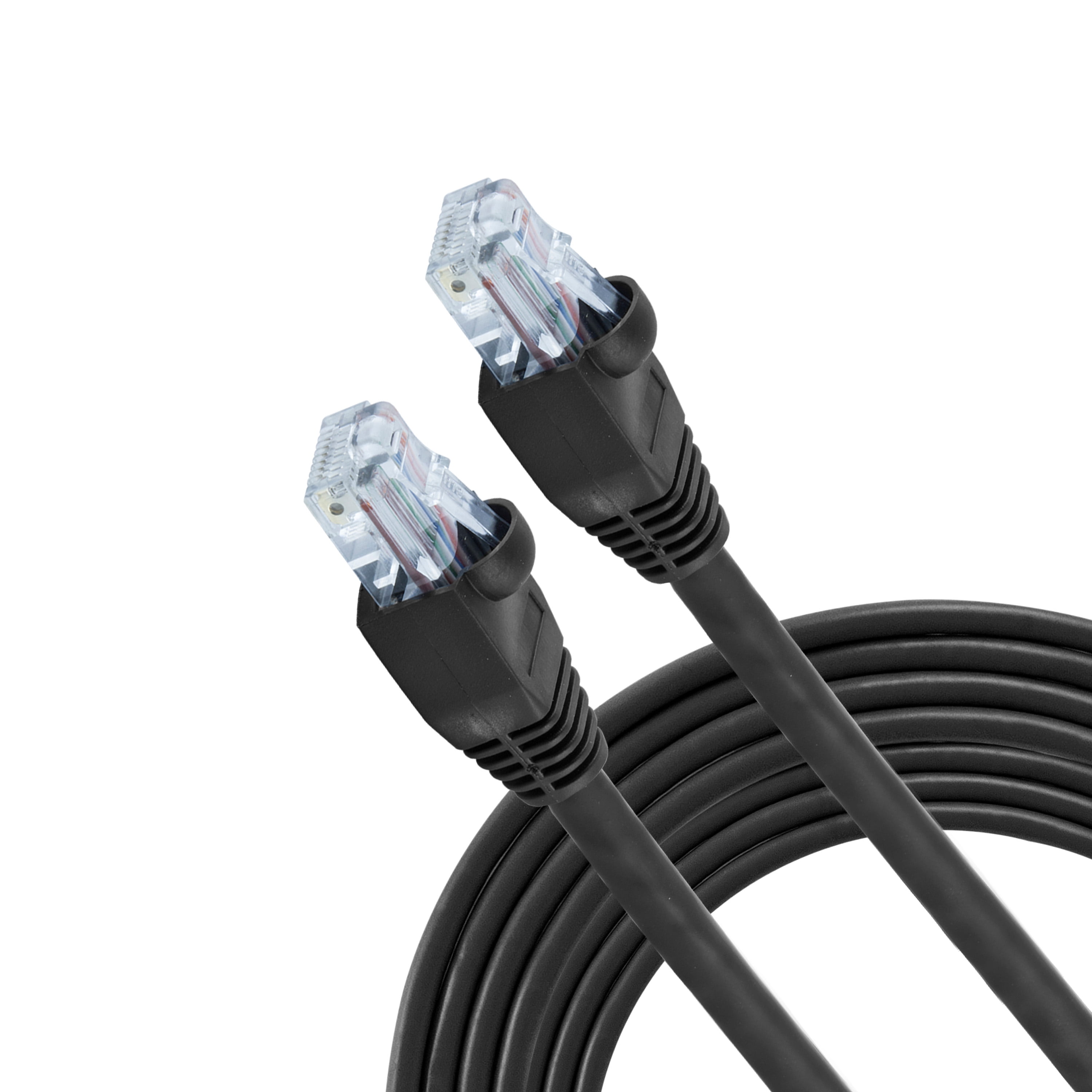 Cat8 Ethernet Cable, Outdoor&Indoor, 1.5FT Heavy Duty High Speed Cat 8 LAN  Network Cable, 40Gbps 2000MHz RJ45 Flat Internet Computer Patch Cord
