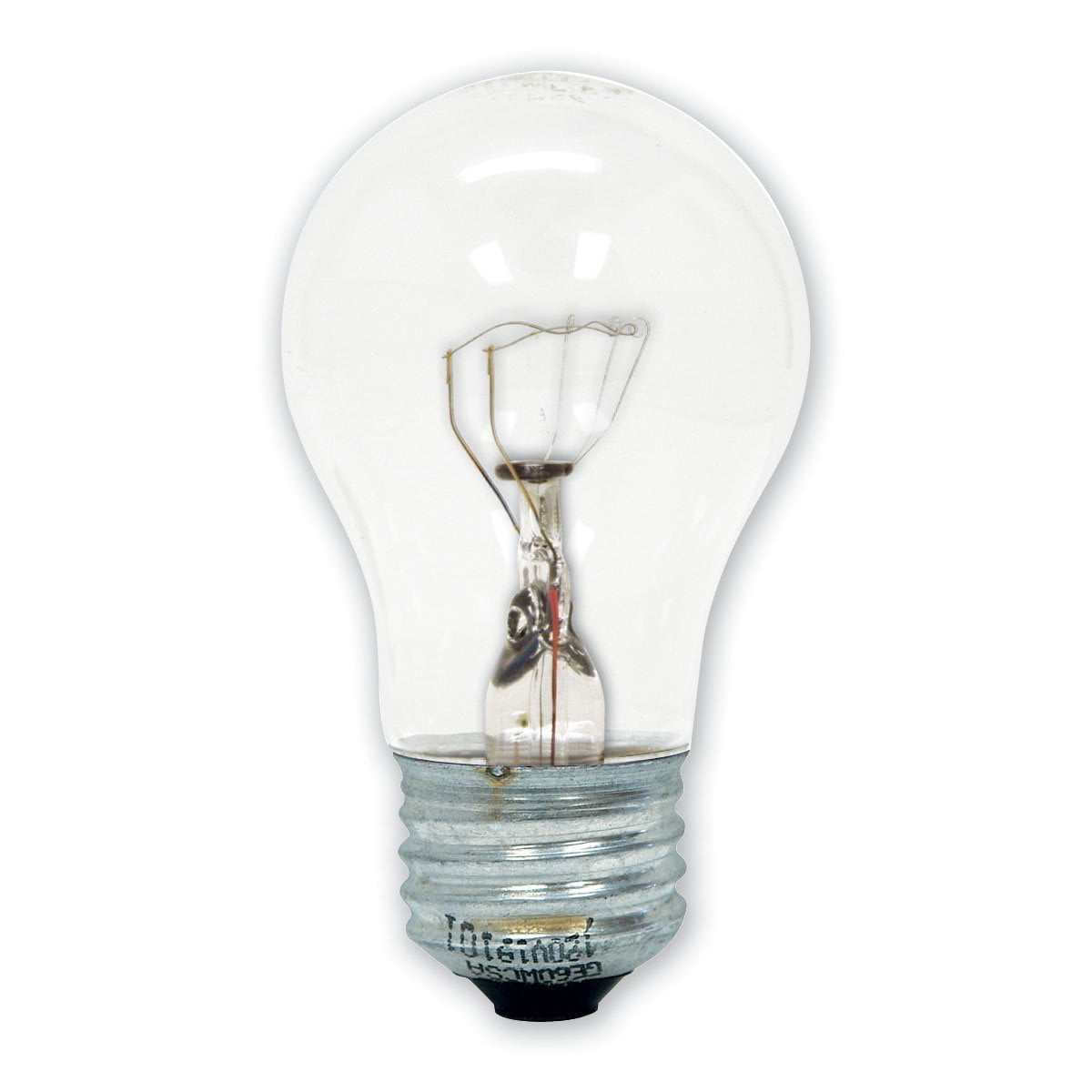 GE 15206-12 40-watt Appliance Light A15 Light Bulb, 24-pack