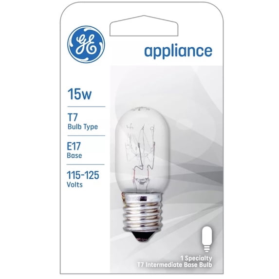 GE 15w T7 Appliance Incandescent Light Bulb (Pack of 20) - Walmart.com