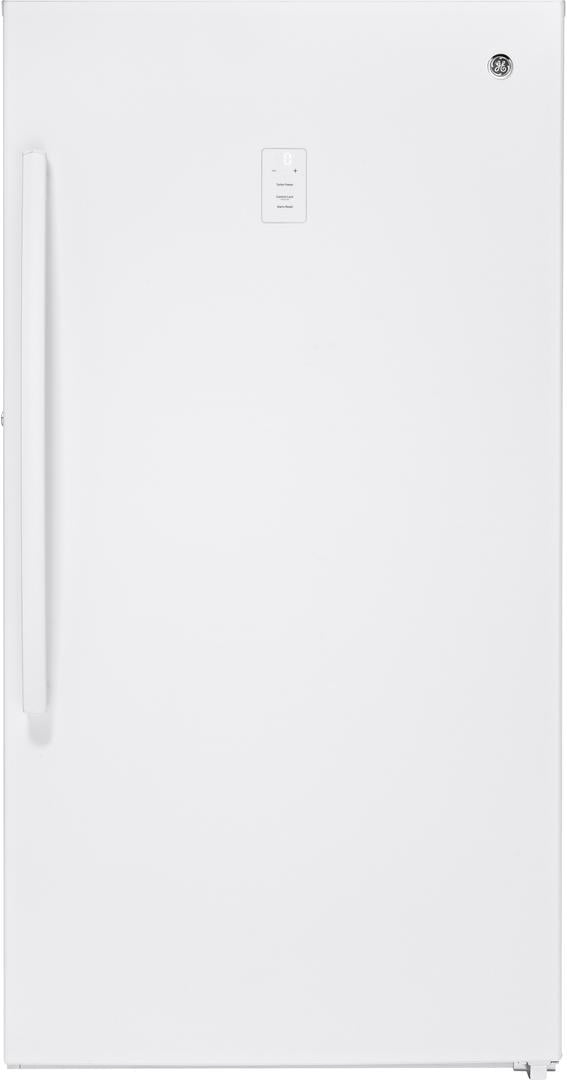 GE 17.3 Cu. Ft. White FrostFree Upright Freezer