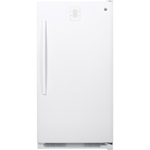 GE 17.3 Cu. Ft. White Frost-Free Upright Freezer