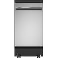 thumbnail image 1 of GE® 18" Stainless Steel Interior Portable Dishwasher with Sanitize Cycle, 1 of 5