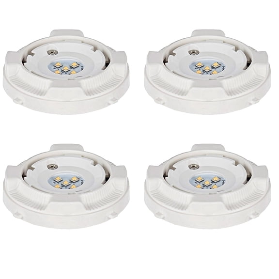 GE 19192 LED Infusion Module - M1000/827/W/G4 Indoor Track Lighting, twist & lock LED module, 10.5 watt, 1000 lumen, 2700K warm white (quantity of 4)