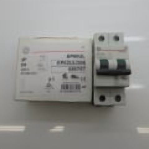 GE 2-P 6A/480V D 480Y/277VAC 6KAIC DIN Mount Circuit Breaker EP62ULD06