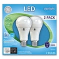 thumbnail image 1 of Sli Lighting 66117 Led Daylight A21 Dimmable Light Bulb, 12w, 2/pack, 1 of 3