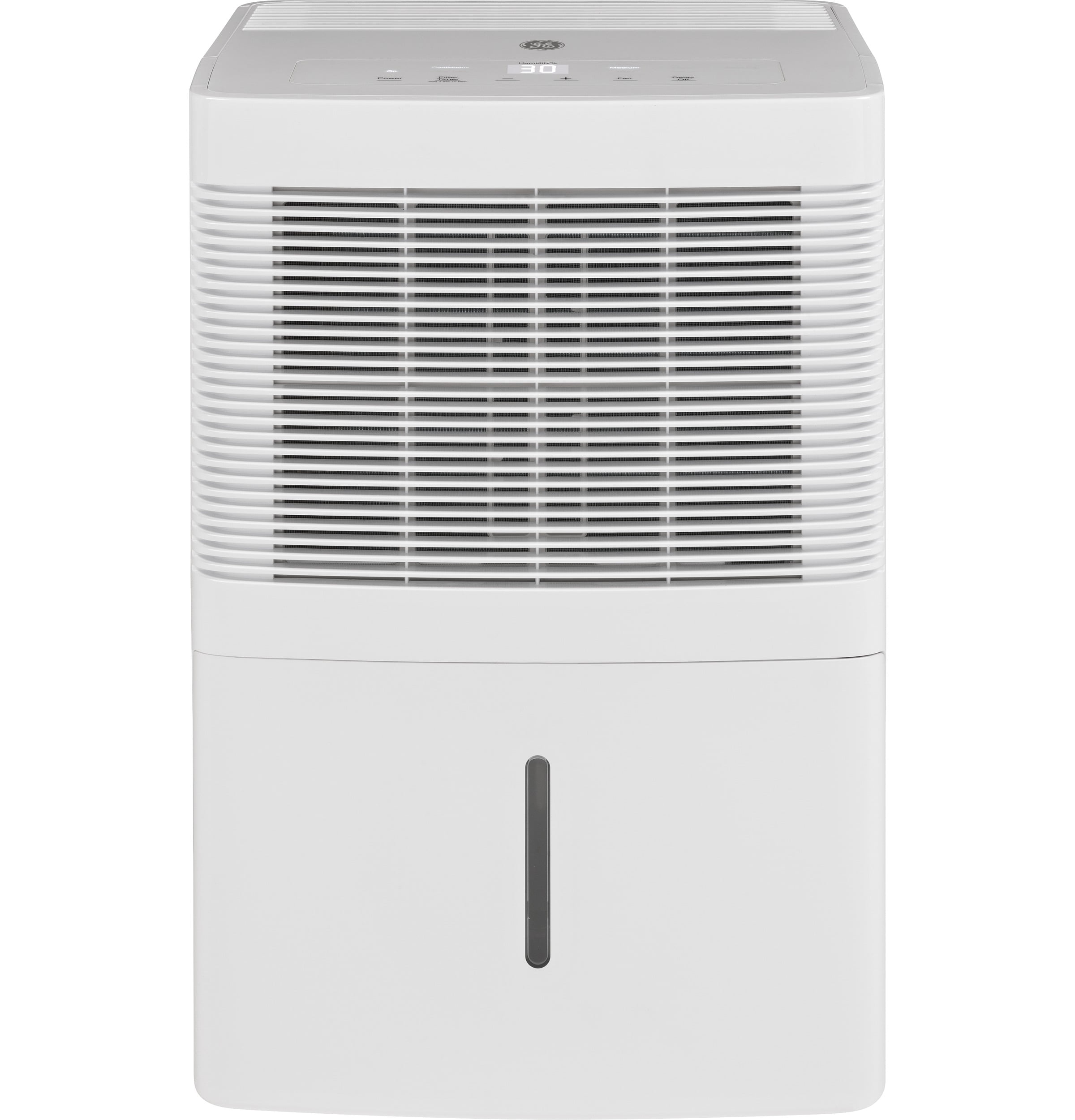 GE® 20 Pt Portable Dehumidifier for Damp Spaces, White, ADEW20LY
