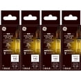 thumbnail image 1 of GE 25-Watt EQ T8 Clear Candelabra Base (E-12) Dimmable LED Light Bulb, Pack of 4, 1 of 9