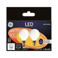 thumbnail image 1 of GE 25046 LED Bulb G16 E12 (Candelabra) Soft White 40 W Frosted Pair, 1 of 4