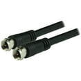 thumbnail image 1 of GE 25ft RG6 Coaxial Cable, F-Type, Double Shielded Coax, Black, 33598, 1 of 3