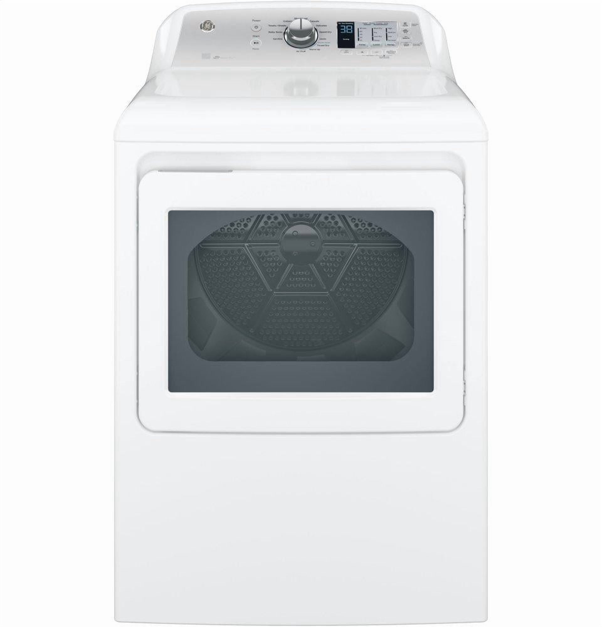GE 27-inch Top Load Washer and Electric Dryer
