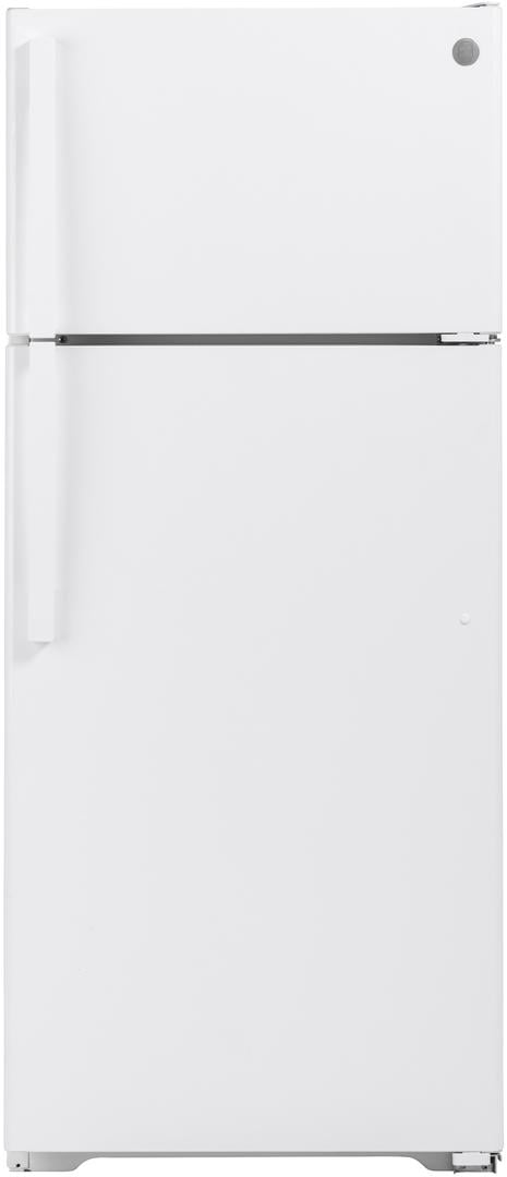 GE® Energy Start 17.5 Cu. Ft. Top-Freezer Refrigerator, White