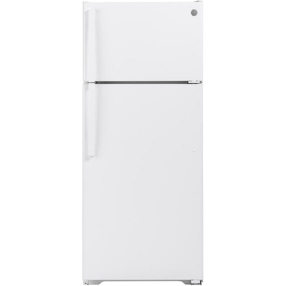 GE® Energy Start 17.5 Cu. Ft. Top-Freezer Refrigerator, White