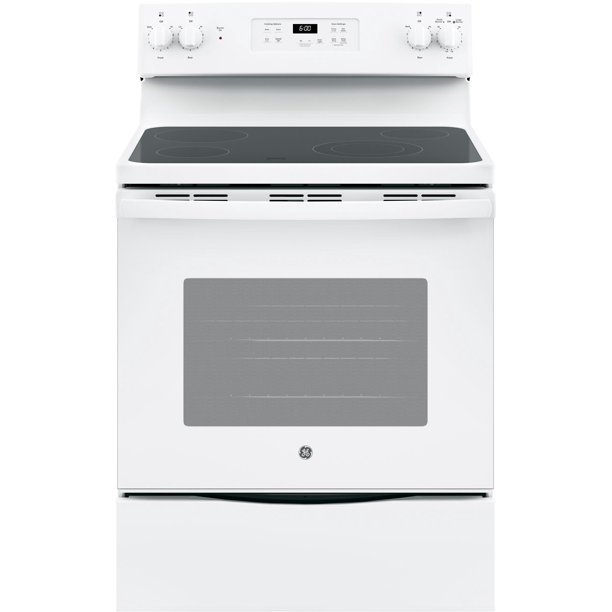 GE JBS60DKWW Range freestanding width 29.9 in depth 28 in