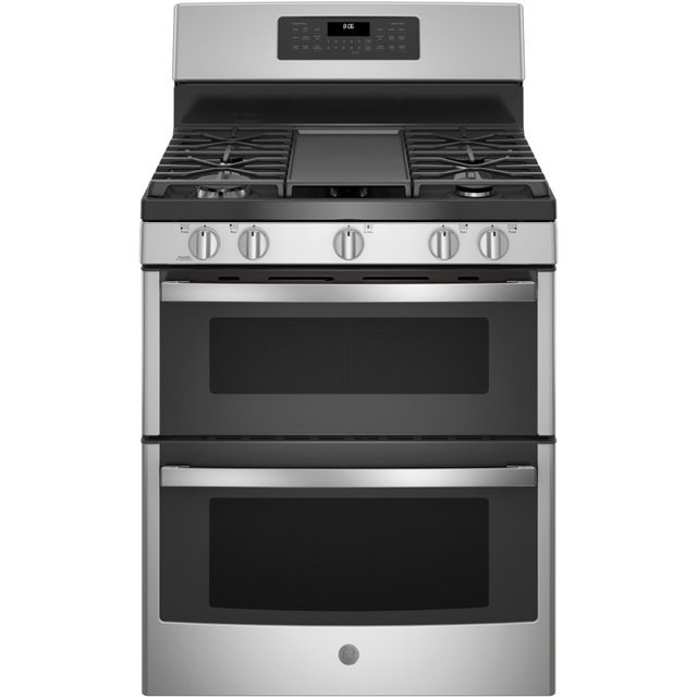 GE 30" FreeStanding Gas Double Oven Convection Range