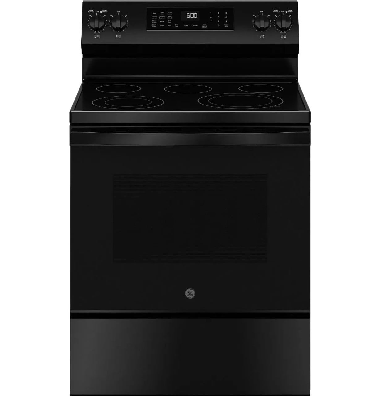 GE 30 Inch Free Standing Radiant Range 5 Element Steam Clean Single Oven GRF600AVBB in Nepal at NPR 282922 Rating 5