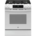 GE 30" SlideIn FrontControl Convection Gas Range with No Preheat Air