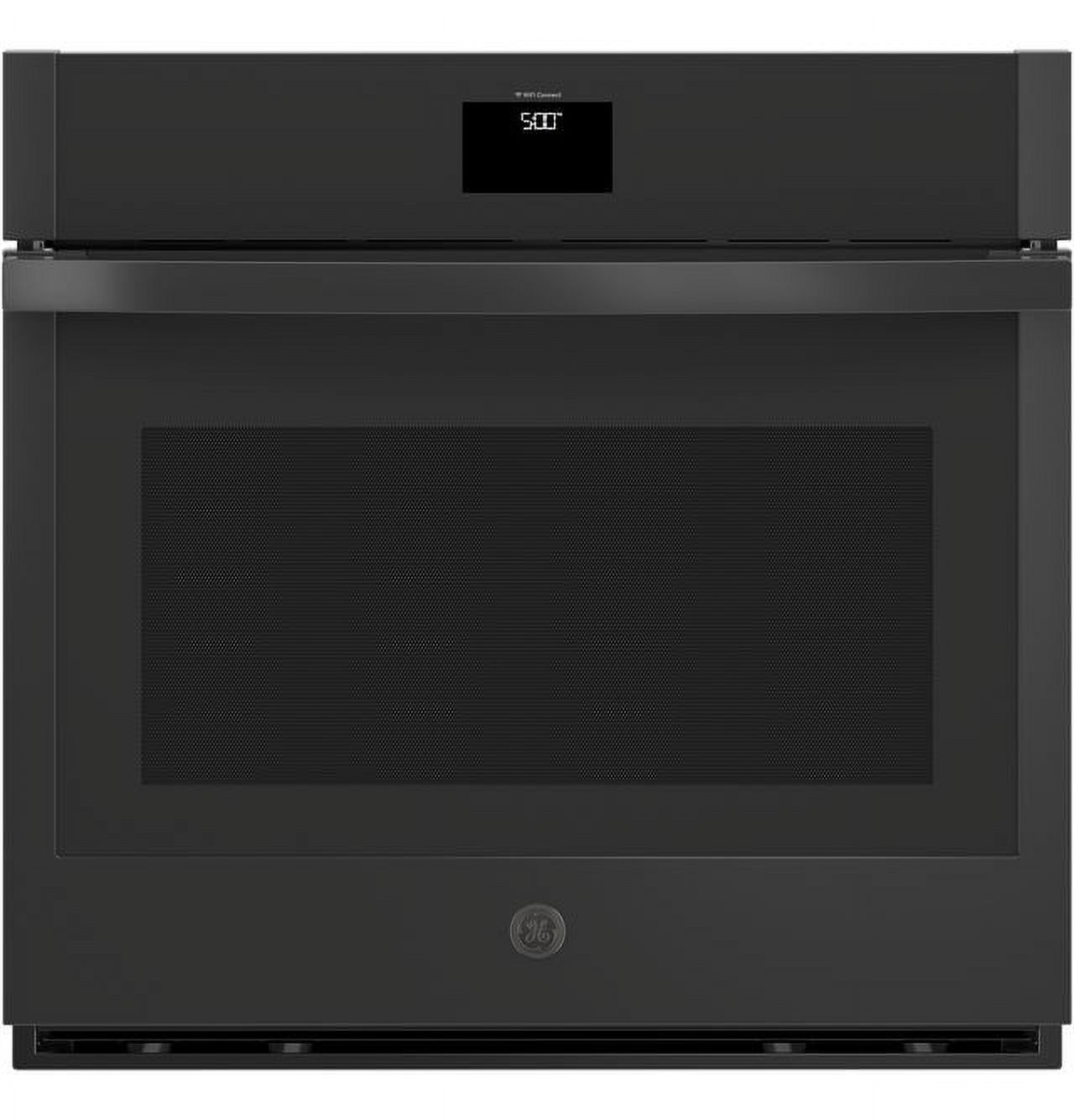 GE 30" Smart Built-In Self-Clean Convection Single Wall Oven-Black On Black JTS5000DVBB