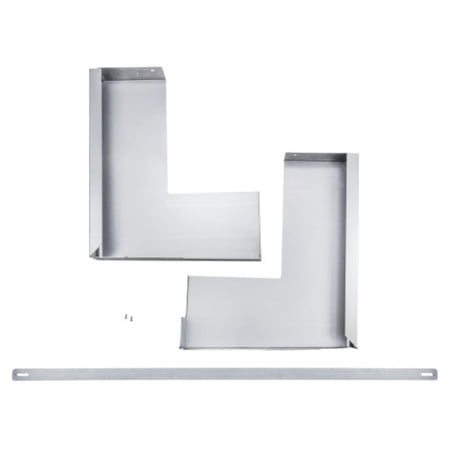 GE - 36" Over-the-Range Microwave Accessory Filler Kit - Stainless Steel