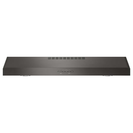 GE - 36" Convertible Range Hood - Black stainless steel