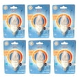 thumbnail image 1 of GE 37152 LED Decorative Light Bulb Daylight 40W =4.2W(Candelabra) 6PACK, 1 of 3