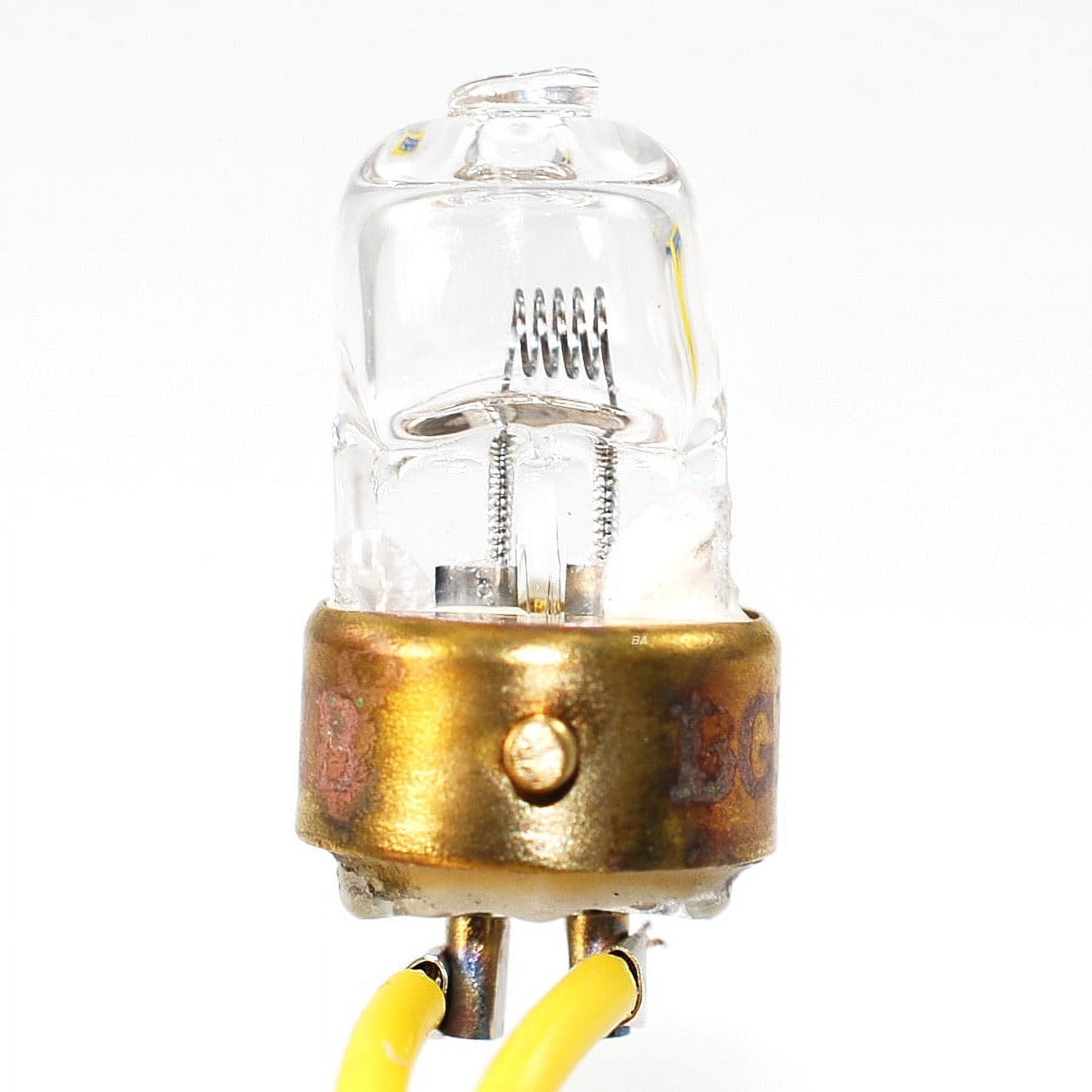 GE 39641 1962B 62w 8.5v C-6 Quartzline T3 Wire Terminal Base