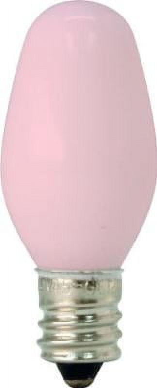 GE 4-Watt C7 Pink Nightlight Bulb, 2-Pack - Walmart.com
