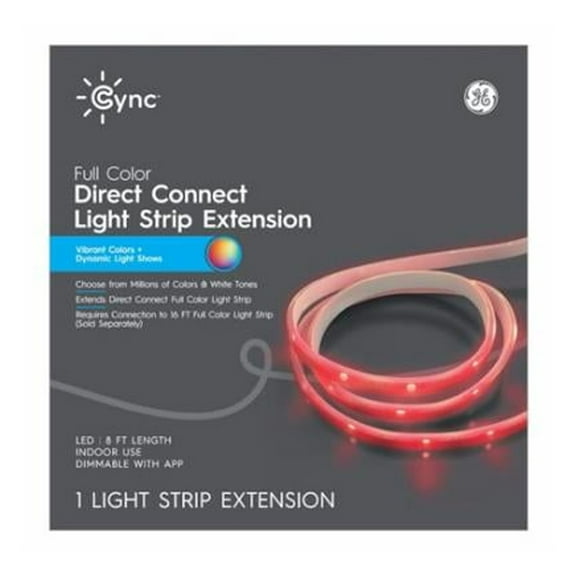 GE 40" CYNC Smart Color Changing Light Strip Extension