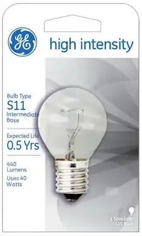 Philips 25-Watt S11 Incandescent High Intensity Light Bulb Philips 25-Watt S11 Incandescent High Intensity Light Bulb