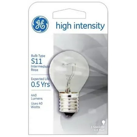 GE 40w High Intensity Light Bulb (Pack of 3)