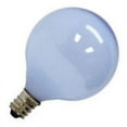 thumbnail image 1 of GE 48705 White 40W 120V Reveal Mini G-16.5 E12 Candelabra Decorative Globe Bulb, 1 of 3