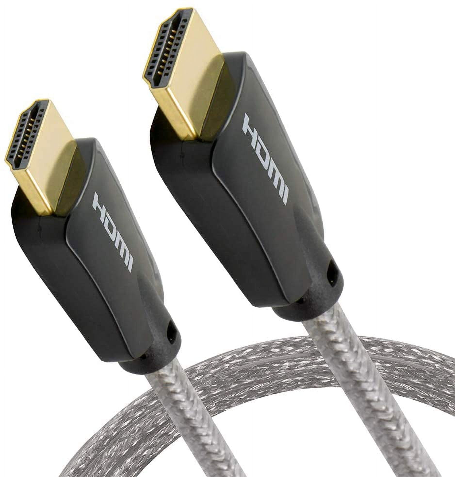 GE 4K HDMI Cable, 3 ft. HDMI 2.0 High Speed 18 Gbps with 4K