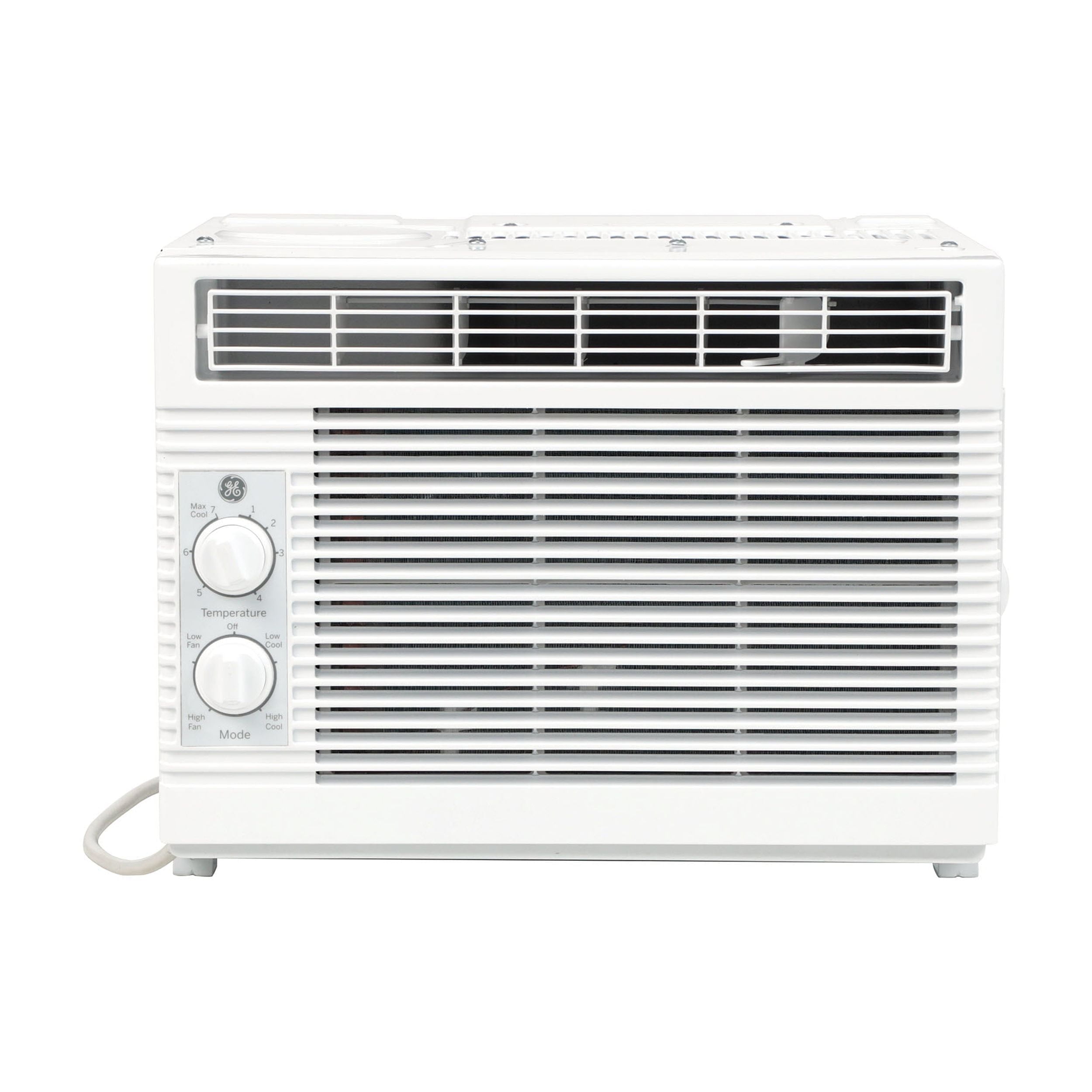 GE 5,000 BTU Mechanical Window Air Conditioner for Small Rooms up to 150 sq ft.