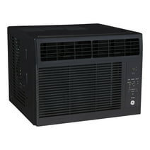 GE 5,000 BTU Window Air Conditioner, Black, Cools up to 150 Sq ft, Easy Install Kit & Remote Included, 115V