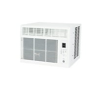 GE APPLIANCES GE 5,000 BTU Window Air Conditioner, Black, Cools up to 150 Sq ft, Easy Install Kit & Remote Included, 115V