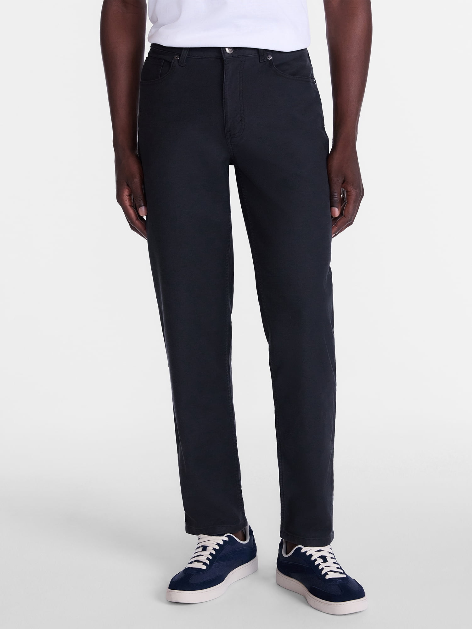 George Men's and Big Men's 5 Pocket Terry Pants, Sizes 29x30 to 44x30
