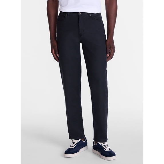 George Men's and Big Men's 5 Pocket Terry Pants, Sizes 29x30 to 44x30
