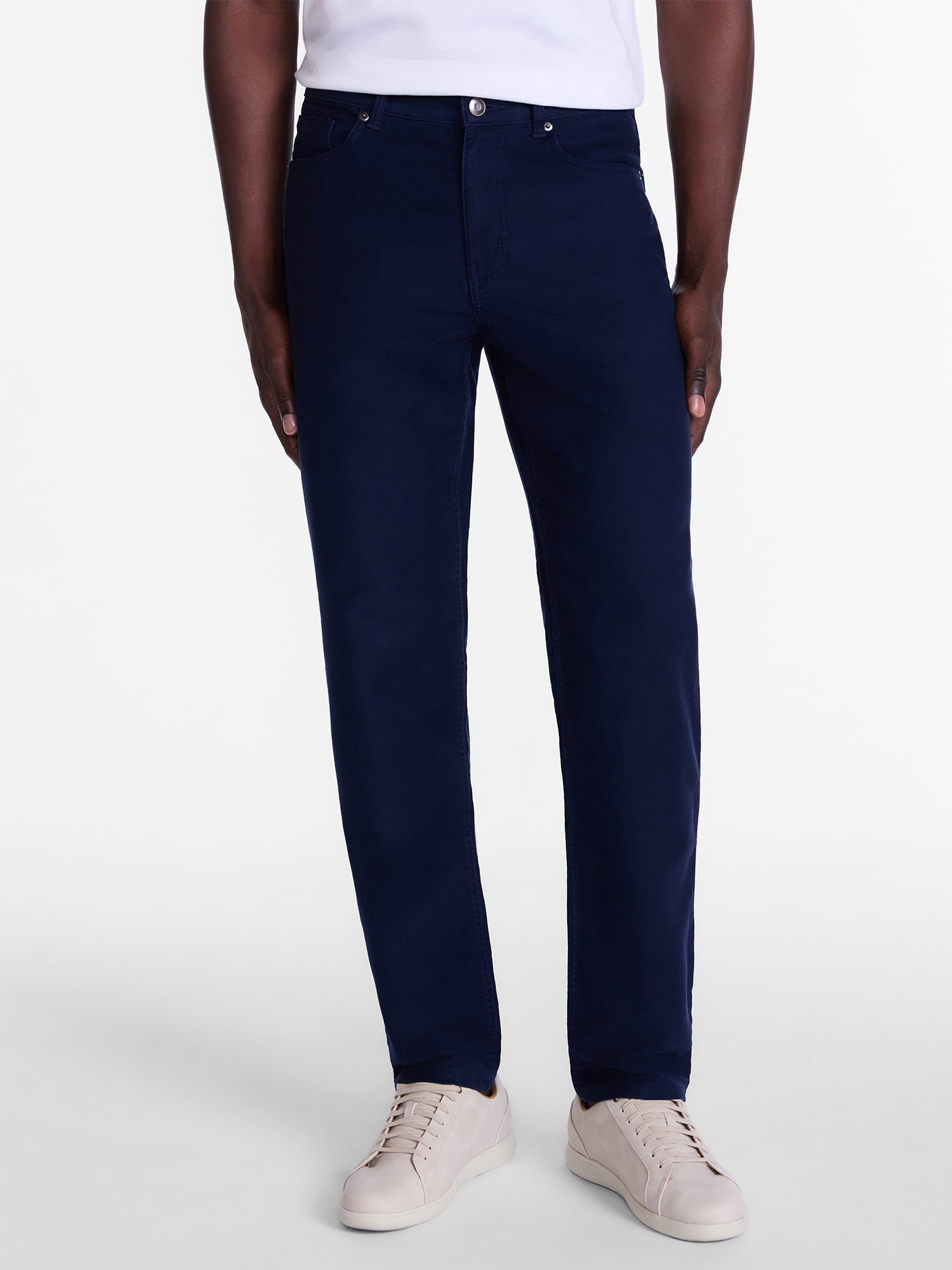 George Men's and Big Men's 5 Pocket Terry Pants, Sizes 29x30 to 44x30