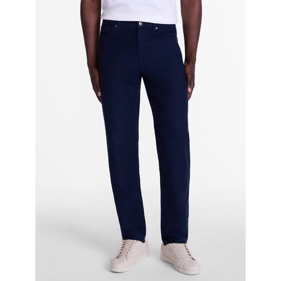 George Men's and Big Men's 5 Pocket Terry Pants, Sizes 29x30 to 44x30