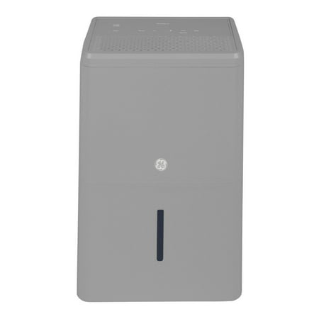 GE - 50-Pint Portable Dehumidifier with Built-in Pump and Smart Dry - Stratus Grey