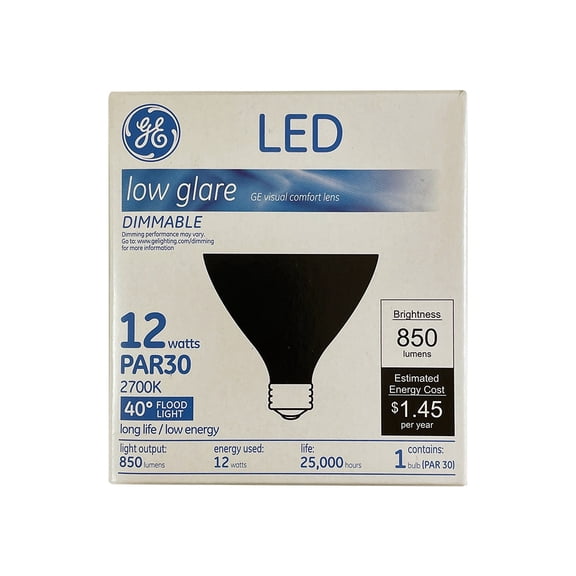 GE 50630 - LED12DP30RB92740 PAR30LN Long Neck Flood LED Light Bulb
