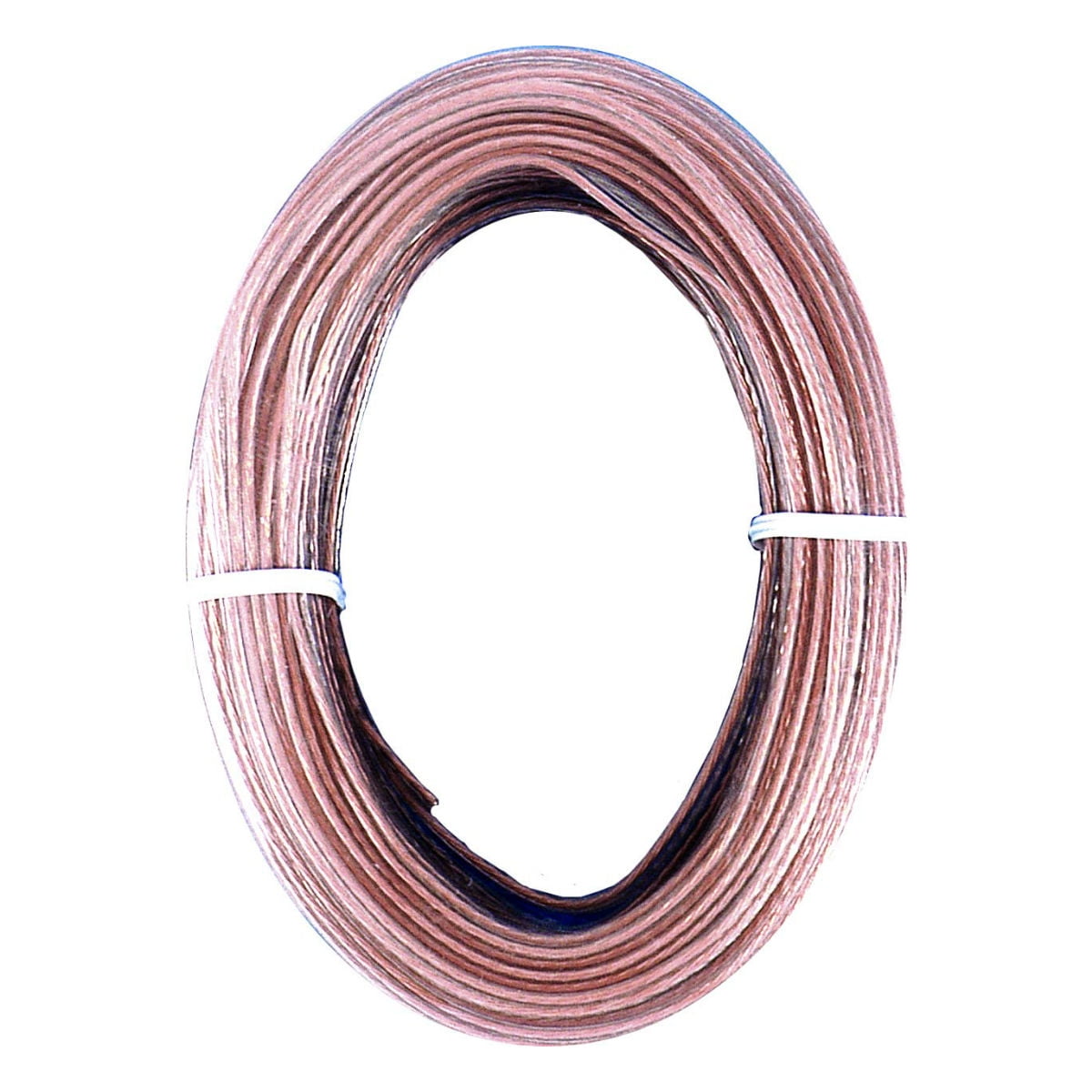 GE 50ft Speaker Wire, 14AWG, Direct Wire, Clear, 34463