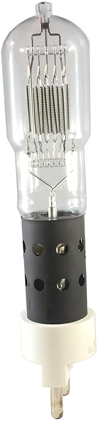 GE 65314 HX12000/208V Single Ended Quartzline Halogen Showbiz  Incandescent Bulb