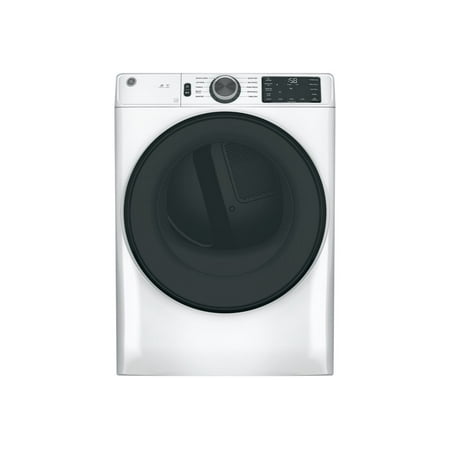 GE - 7.8 Cu. Ft. 10-Cycle Electric Dryer - White