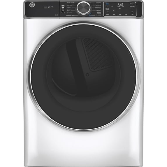 GE® 7.8 cu. ft. Capacity Smart Front Load Gas Dryer with Steam and Sanitize Cycle