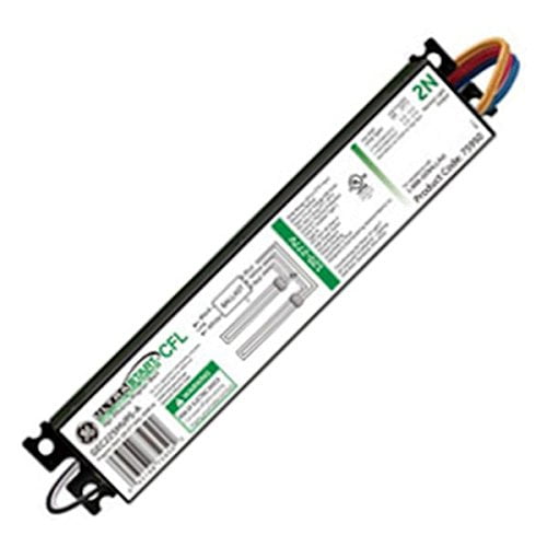 GE 75950 - GEC225MVPS-A CFL UltraStart High Lumen Biax Electronic MultiVolt Programmed Start Ballast