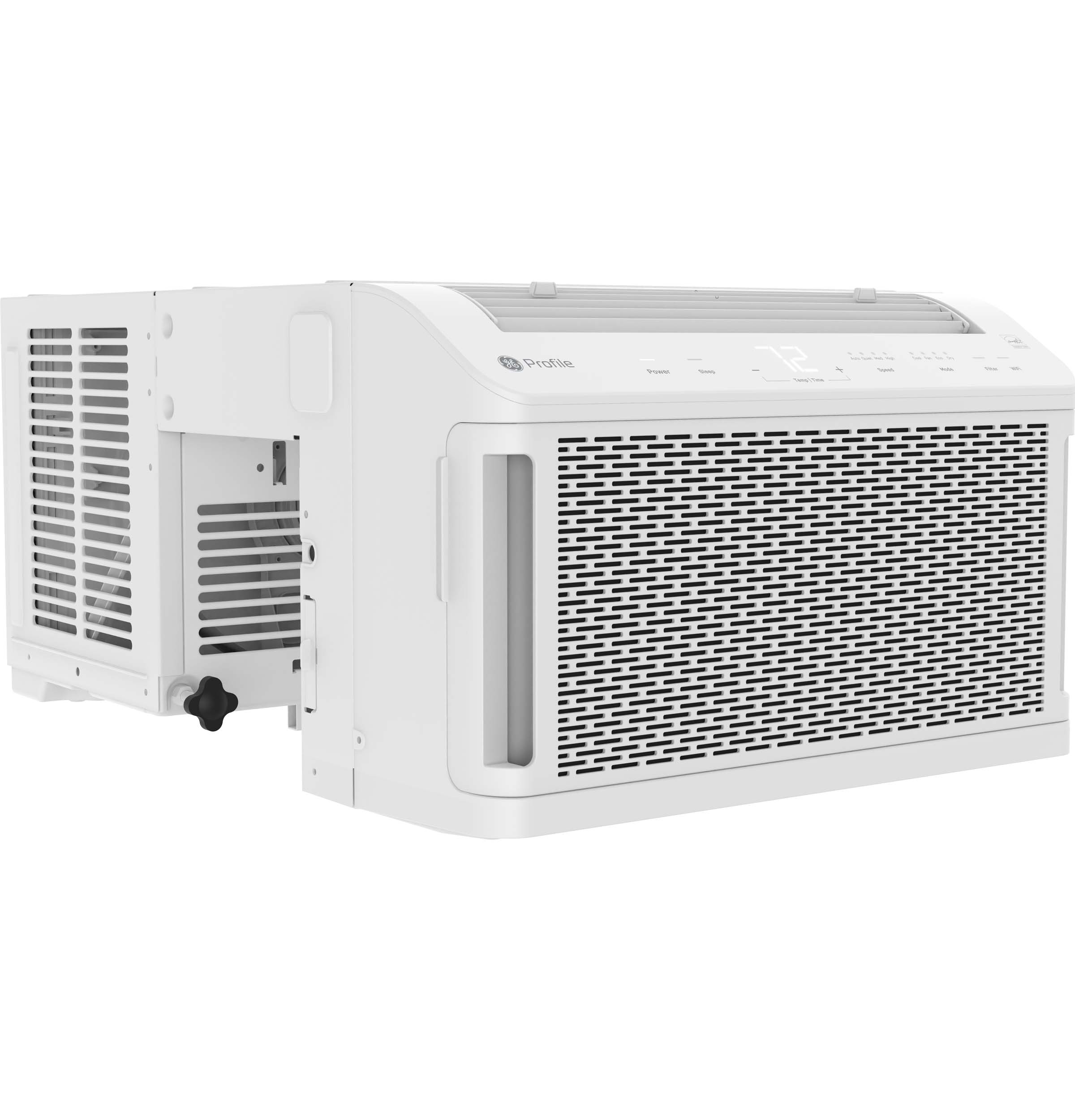 GE 8,000 BTU 110V Smart Window-Mounted Air Conditioner with Wi-Fi - image 1 of 5