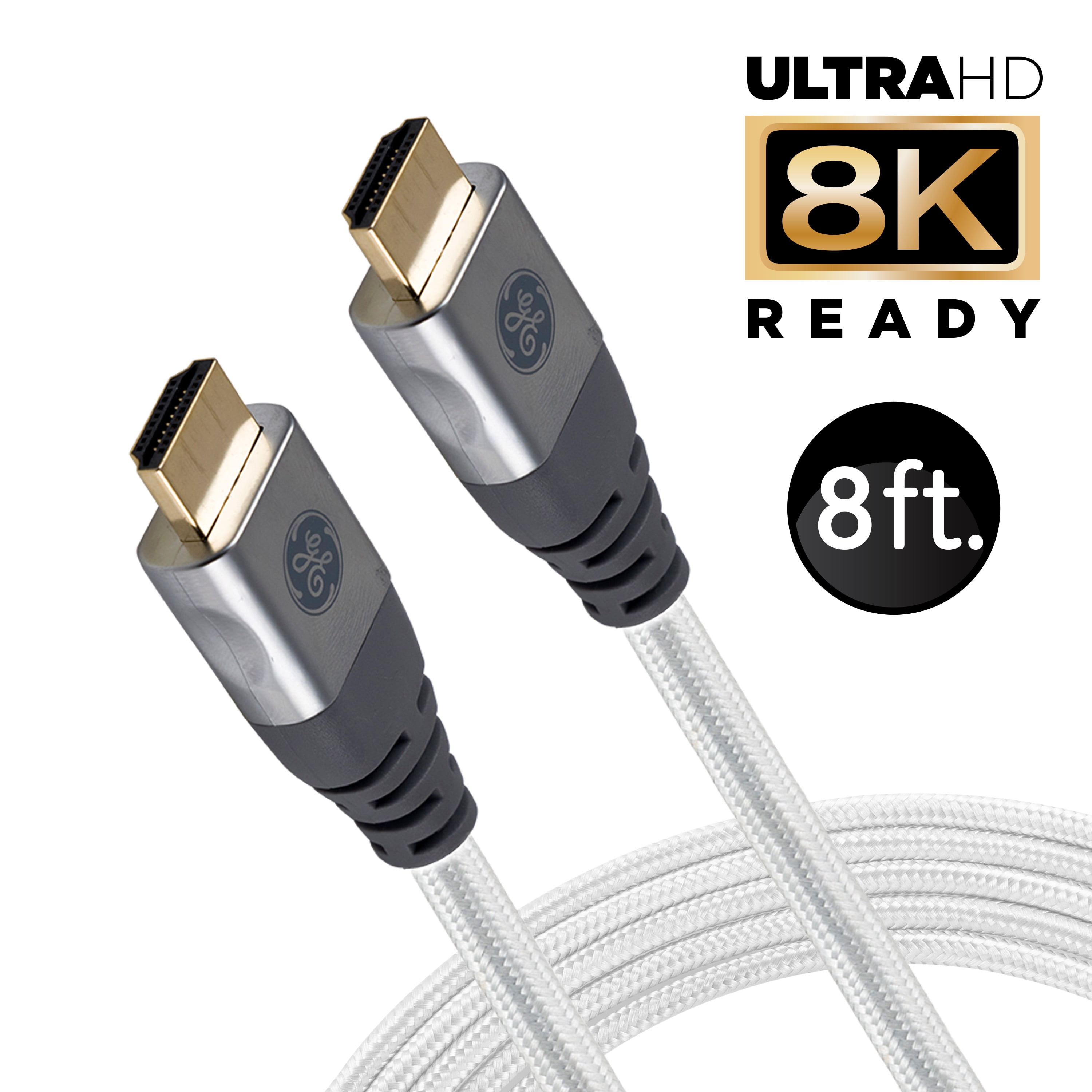 10ft (3m) HDMI Cable - 4K High Speed HDMI Cable with Ethernet - UHD 4K 30Hz  Video - HDMI 1.4 Cable - Ultra HD HDMI Monitors, Projectors, TVs 