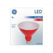 GE PAR 38 E26 Medium LED Floodlight Bulb Red 1 pk