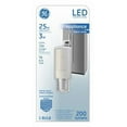 thumbnail image 1 of GE 93128998 LED Light Bulb, T8, Warm White, Frosted, 200 Lumens, 2 Watt - Quantity 1, 1 of 1