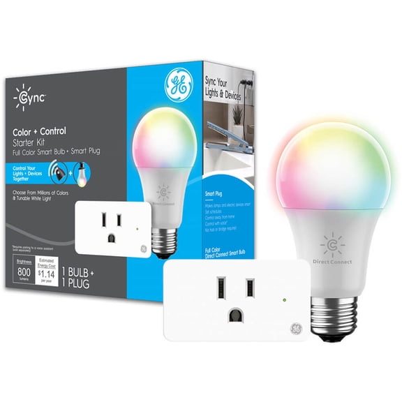 Cync by GE 93129716 Color & Control Starter Kit